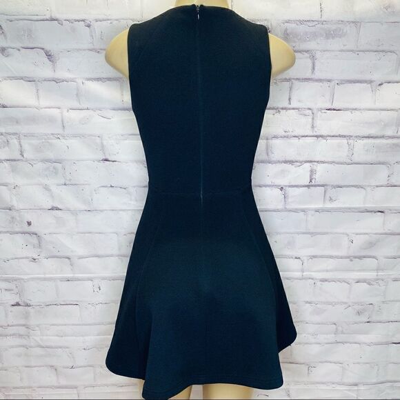 Lovers + Friends Black Geneva Skater Mini Formal Dress XS - Picture 3 of 12